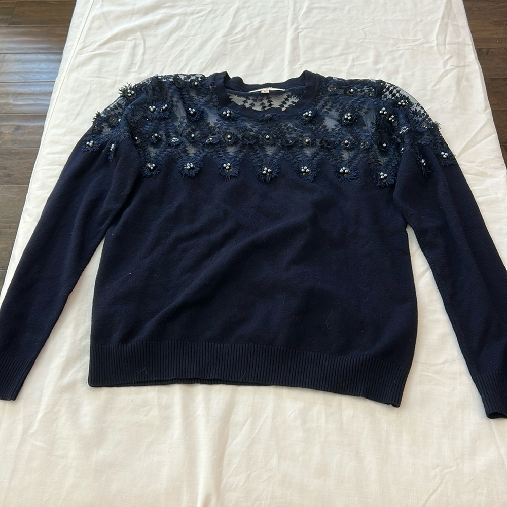 Blue Parisian Sweater - Picture 2 of 3